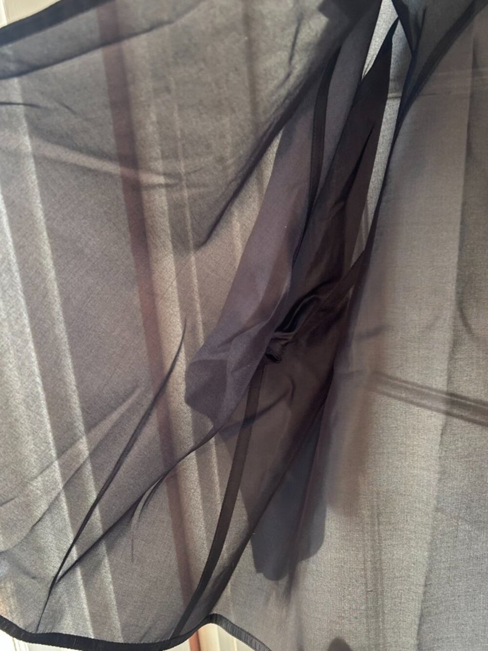 Zoran 100% Silk Organza Jacket - Picture 3 of 9